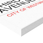third avenue  Canvas Prints