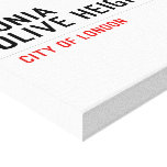 Sonia olive heights  Canvas Prints