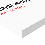 Kingfisher Lane  Canvas Prints