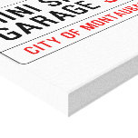 MINI SPECIAL GARAGE  Canvas Prints