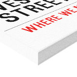 West Street  Canvas Prints