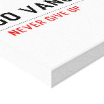 GO VANCEL  Canvas Prints