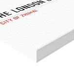 The London Lounge  Canvas Prints
