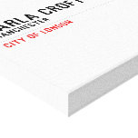 Karla Croft Street  Canvas Prints