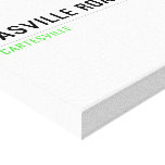 casville road826  Canvas Prints