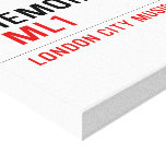 Memory Lane   Canvas Prints