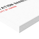 Station barbers   Canvas Prints