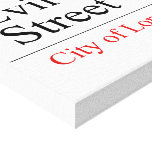 Evil twin Street  Canvas Prints