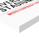 RIVERSIDE STADIUM  Canvas Prints