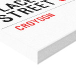 Place value Street  Canvas Prints