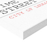 Time out Street  Canvas Prints