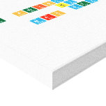 The periodic Table
 by
 Mrs Devine  Canvas Prints