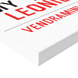 my  Name   Canvas Prints