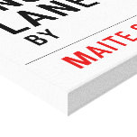 English Lane  Canvas Prints