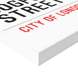 DOGFUCKER STREET  Canvas Prints
