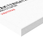 Slakterigatan 10  Canvas Prints