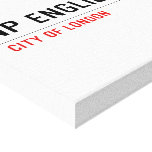 NP English  Canvas Prints