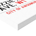 Lizzie Austen Ave.  Canvas Prints