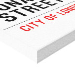 JONAS HO  STREET  Canvas Prints