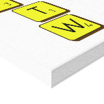 Periodic
 Table
 Writer  Canvas Prints