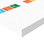 wie is het  Canvas Prints