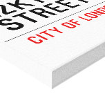 ezkyezky Street  Canvas Prints