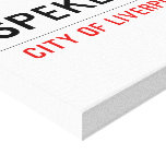 Speke  Canvas Prints
