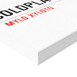 COLDPLAY   Canvas Prints