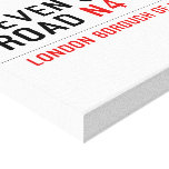 Seven Sisters Road  Canvas Prints
