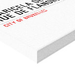 Maricela del Rio Rue de Flandre 94  Canvas Prints