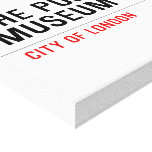 the postal museum  Canvas Prints