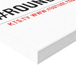 #roundhere  Canvas Prints