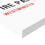FIRE PANEL  Canvas Prints