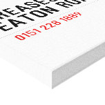 Creases Out Eaton Road  Canvas Prints