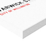 Warwick Street  Canvas Prints