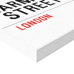 Harmood  street  Canvas Prints