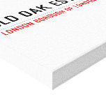 Old Oak estate  Canvas Prints