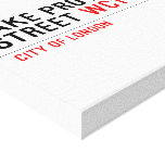CAKE PROVOCATEUR  STREET  Canvas Prints