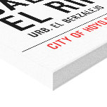 CALLE EL RIPIO  Canvas Prints