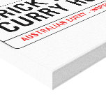 Brick Lane  Curry Hut  Canvas Prints