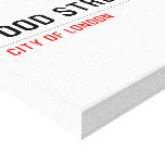 Food street  Canvas Prints