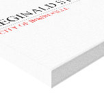 Reginald street  Canvas Prints
