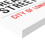 Creacle Street  Canvas Prints