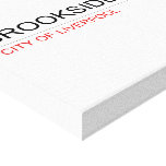 brookside close  Canvas Prints