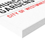 churchill gardens  Canvas Prints