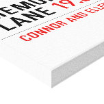 MEMORY LANE  Canvas Prints