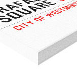 Trafalgar square  Canvas Prints