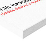 keir Hardie Way  Canvas Prints