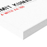 Amit kumar  Canvas Prints