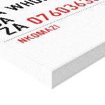 Ma whole familiA Sa Za  Canvas Prints